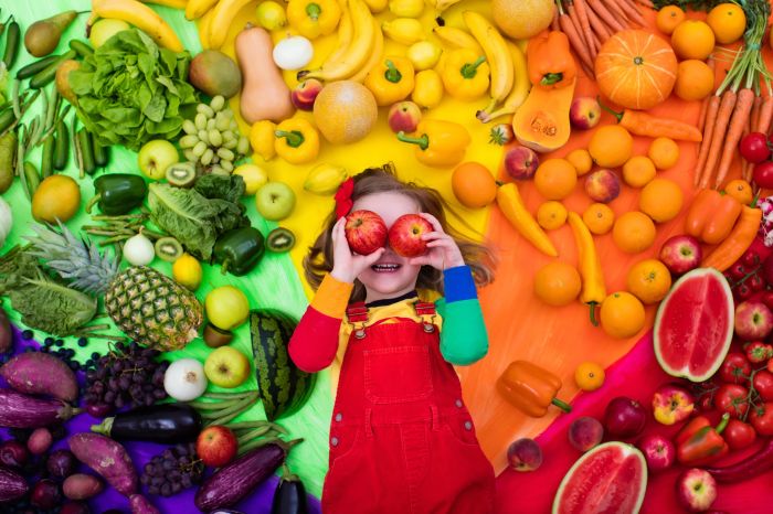 Kinder und gesunde ernährung