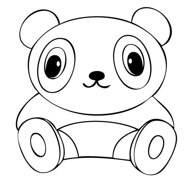 Stuffed animal coloring page