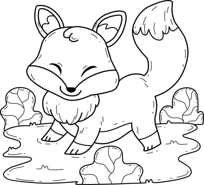 Cute animal coloring books