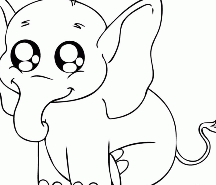 Coloring pages of cartoon animals