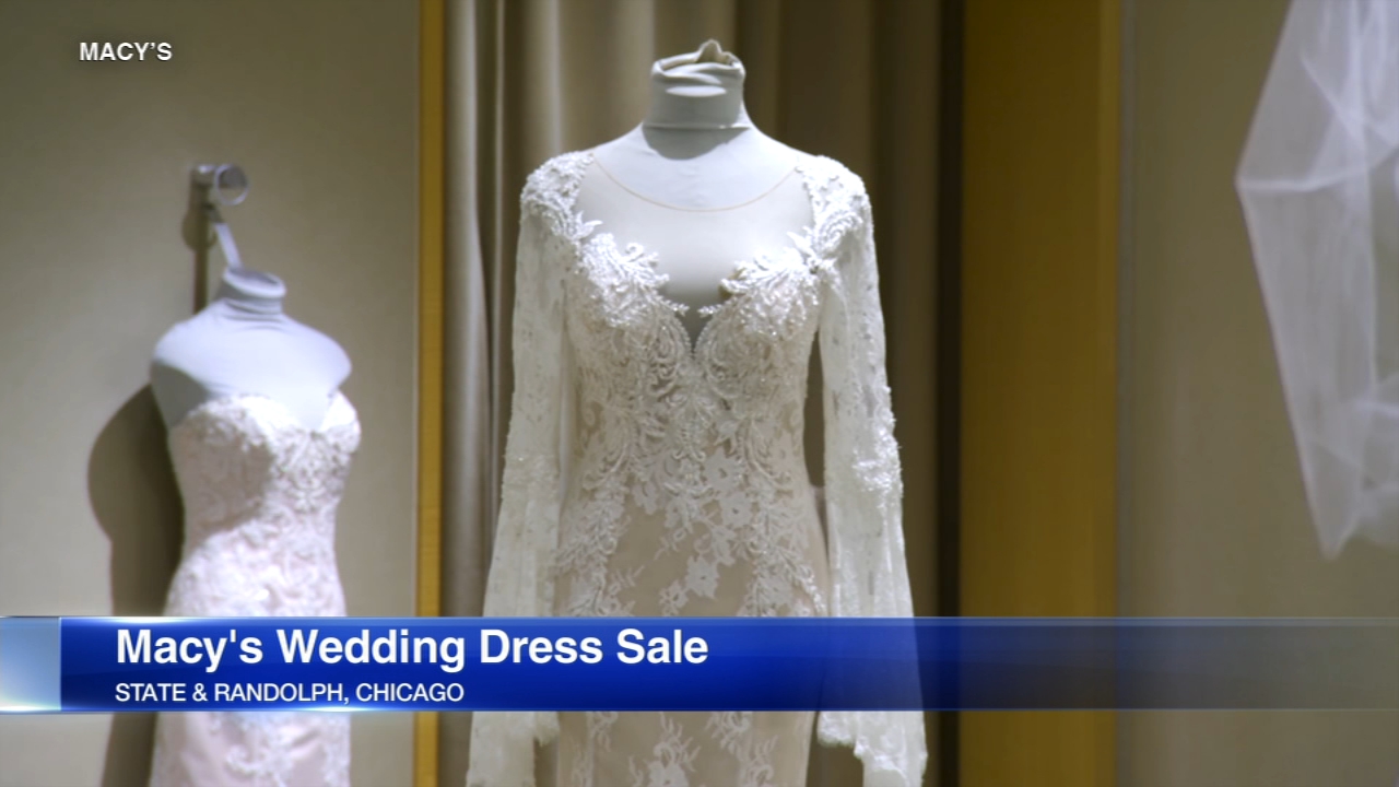 Wedding dress sample sale