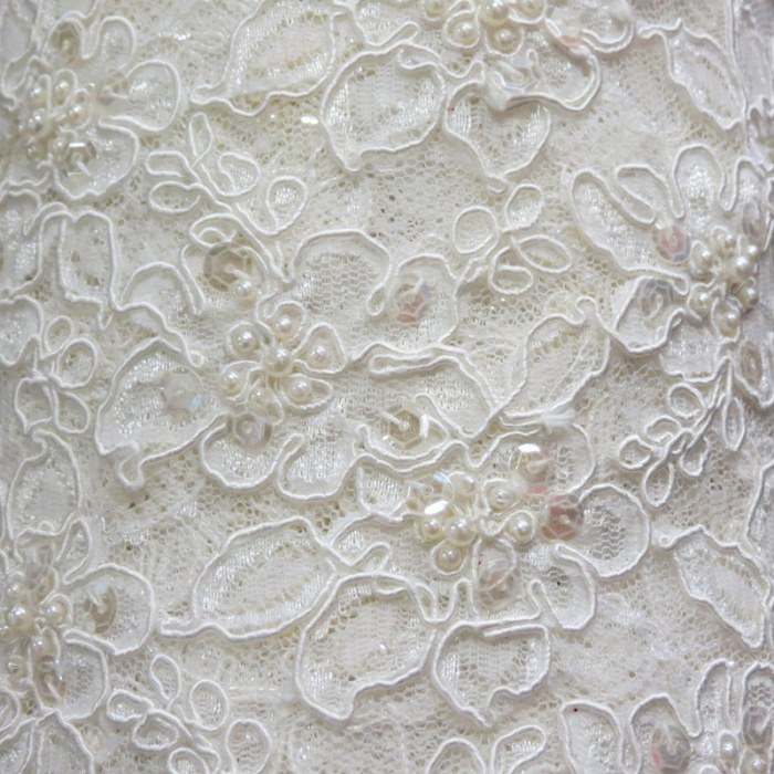 Wedding dress cloth material