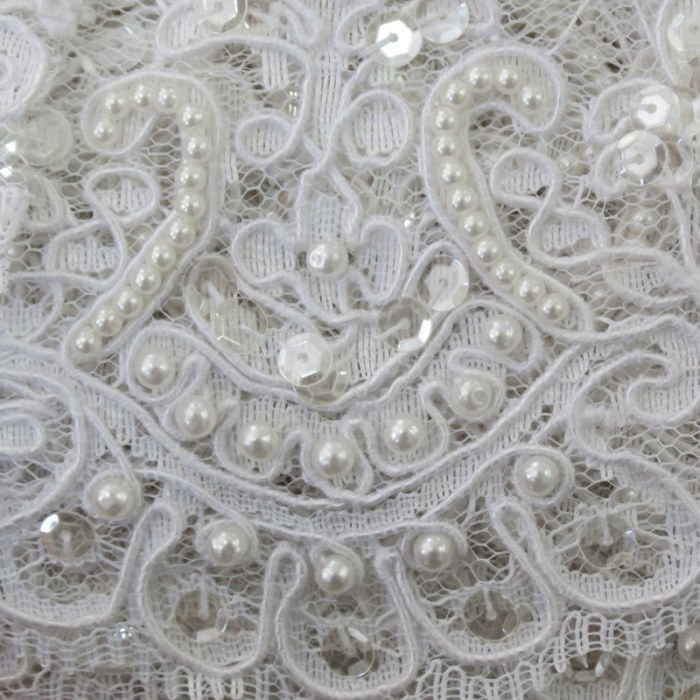 Wedding dress cloth material