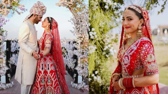 Pakistani wedding gown dresses