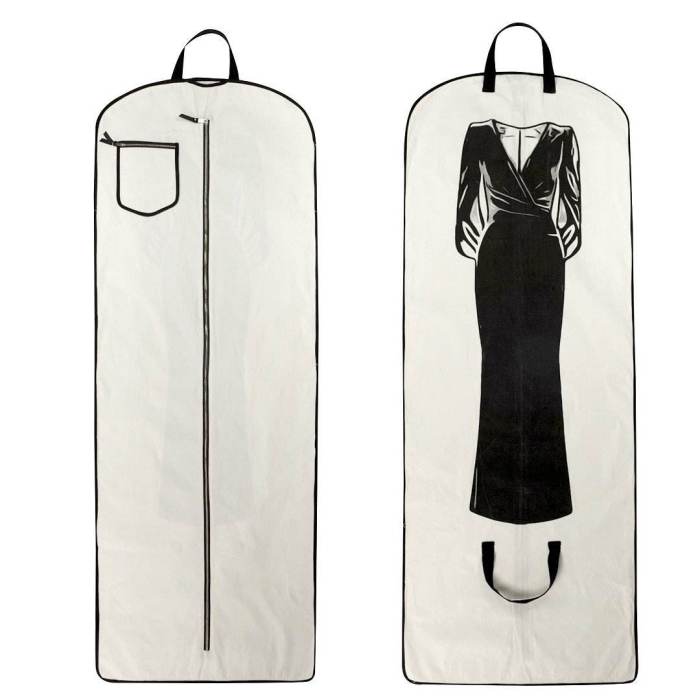 Wedding dress garment bag